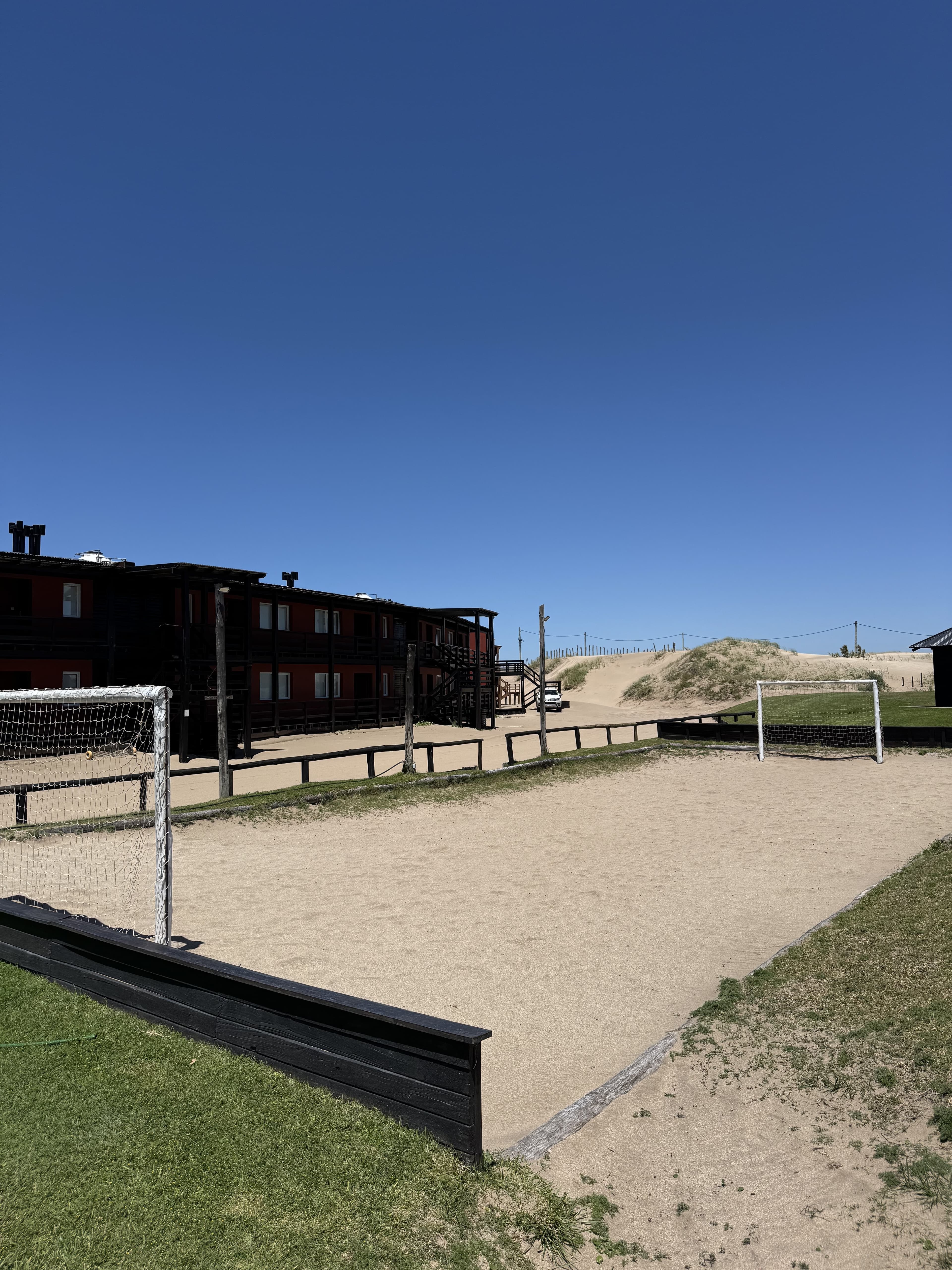 Cancha de fútbol de arena